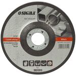 Круг зачистной по металлу Ø125×6.0×22.2мм, 12200об/мин SIGMA (1931311), фото  | SNABZHENIE.com.ua