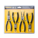 Набор съемников стопорных колец 4 шт SIGMA 180 мм (4350001), фото , изображение 2 | SNABZHENIE.com.ua