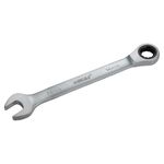 Ключ рожково-накидной трещоточный 14мм CrV satine SIGMA (6022141), фото , зображення 3 | SNABZHENIE.com.ua