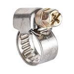 Хомут червячный 9мм D8-12мм 25шт нержавеющий SIGMA (2510001), фото  | SNABZHENIE.com.ua