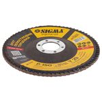 Круг лепестковый торцевой Т29 Ø125мм P150 SIGMA, фото , изображение 3 | SNABZHENIE.com.ua