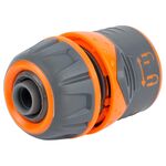 Коннектор 1/2" швидкоз'ємний для шланга 1/2" з замком (ABS+TPR) FLORA (5015464), фото , зображення 3 | SNABZHENIE.com.ua