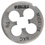 Плашка М10×1.25мм SIGMA, фото  | SNABZHENIE.com.ua