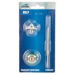 Комплект форсунок HVLP Ø1.0 мм для 6812311, 6812321, 6812331 REFINE (6817631), фото , зображення 2 | SNABZHENIE.com.ua