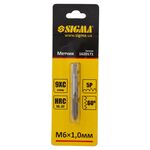 Метчик М6×1.0мм SIGMA (1620171), фото , зображення 2 | SNABZHENIE.com.ua