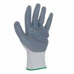 Перчатки трикотажные нитриловые р9 (серые манжет) SIGMA (9443511), фото , изображение 3 | SNABZHENIE.com.ua