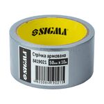 Лента армована (серая) 50мм*10м SIGMA (8419021), фото  | SNABZHENIE.com.ua
