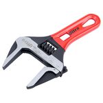 Ключ разводной с тонкими губками укороченный 155мм, 0-41мм CrV ULTRA (4100232), фото , зображення 2 | SNABZHENIE.com.ua