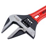 Ключ разводной с тонкими губками укороченный 140мм, 0-34мм CrV ULTRA (4100222), фото , зображення 3 | SNABZHENIE.com.ua