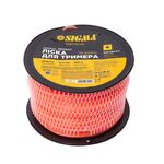 Леска для триммера квадратная армированная Ø3.0мм 160м SIGMA, фото  | SNABZHENIE.com.ua