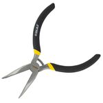 Изогнутые длинногубцы 125мм с обрезиненными рукоятками Mini SIGMA, фото  | SNABZHENIE.com.ua