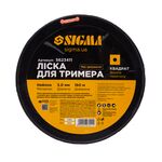 Леска для триммера квадратная армированная Ø3.0мм 160м SIGMA, фото , изображение 3 | SNABZHENIE.com.ua