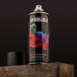 Эмаль акриловая аэрозольная 400мл RAL 9011 черная матовая SIGMA, фото , изображение 3 | SNABZHENIE.com.ua