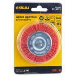 Щетка проволочная дисковая 75мм, хвостовик 6мм, SIGMA, фото , изображение 2 | SNABZHENIE.com.ua