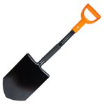Штыковая лопата с металлической ручкой 285*195*800мм 1.6кг FLORA, фото , изображение 2 | SNABZHENIE.com.ua