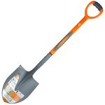 Штыковая лопата с пластиковой ручкой 295*220*1050мм 1.9кг FLORA, фото  | SNABZHENIE.com.ua