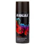 Эмаль акриловая аэрозольная 400мл RAL 8017 темно-коричневая глянец SIGMA, фото  | SNABZHENIE.com.ua