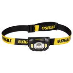 Фонарь налобный LED аккумуляторный 300Лм 1200мАч с сенсором SIGMA, фото , изображение 2 | SNABZHENIE.com.ua