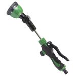 Пістолет-розпилювач 9 режимів з подовжувачем 400 мм поворотний (пластиковий) Grad, фото  | SNABZHENIE.com.ua