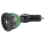 Пістолет-розпилювач 9 режимів з подовжувачем 700мм поворотний (пластиковий) Grad, фото , зображення 2 | SNABZHENIE.com.ua