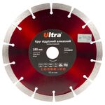 Круг отрезной алмазный сегментированный 180 мм, 22,2 мм Ultra, фото  | SNABZHENIE.com.ua