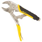 Клещи зажимные универсальные полукруглые 250 мм CrV, фото , изображение 3 | SNABZHENIE.com.ua