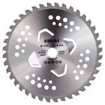 Диск для триммера з твердосплавними напайками 255*25.4мм 40Т 4 підрізні лопаті SIGMA (5624601), фото  | SNABZHENIE.com.ua