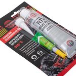 Силиконовый герметик RTV, высокотемпературный +300°C, серый, 85г, фото , изображение 3 | SNABZHENIE.com.ua