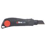 Нож сегментный лезвие 18мм корпус ABS/TPR автоматический замок ULTRA (8210292), фото , изображение 3 | SNABZHENIE.com.ua