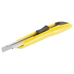 Нож сегментный лезвие 18мм корпус пластиковый автоматический замок SIGMA (8211181), фото , зображення 3 | SNABZHENIE.com.ua