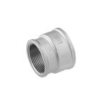 Муфта переходная Karro 1 1/2"х1 1/4" ВВ никелированная, фото , изображение 3 | SNABZHENIE.com.ua