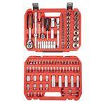 Набір інструментів 1/2" & 1/4" 110од, 12-гр, фото , изображение 3 | SNABZHENIE.com.ua