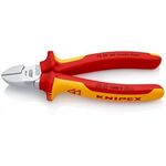 Кусачки-бокорізи KNIPEX, діелектричні, для робіт під напругою 10000В, 160мм, 0.216кг, фото  | SNABZHENIE.com.ua