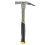 Молоток STANLEY с гвоздодером, 600 г, двухкомп. ручка, Fiberglas, фото , изображение 2 | SNABZHENIE.com.ua