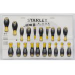 Набор отверток STANLEY с плоским, крестовым и Torx, 20 шт., фото , изображение 2 | SNABZHENIE.com.ua