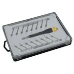 Отвертка-держатель STANLEY с насадками в футляре, 17 шт, фото  | SNABZHENIE.com.ua