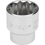 Головка торцевая STANLEY 1/2" х 28 мм, 12-гранная, в блистере, фото , изображение 2 | SNABZHENIE.com.ua
