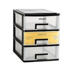 Ящик STANLEY ESSENTIAL S вертикальний з 3 висувними секціями, пластмасовий, 21,5 x 15,1 x 18,9 см, фото  | SNABZHENIE.com.ua