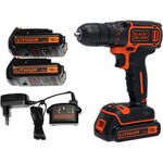 Дрель-шуруповерт аккумуляторная BLACK DECKER BDCDC18B, фото , изображение 2 | SNABZHENIE.com.ua