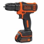Аккумуляторная дрель-шуруповерт BLACK DECKER BDCDD12K, фото  | SNABZHENIE.com.ua
