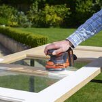 Аккумуляторная эксцентриковая шлифмашина BLACK DECKER BDCROS18, фото , изображение 3 | SNABZHENIE.com.ua