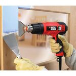 Пістолет гарячого повітря - фен мережевий BLACK+DECKER KX2200K, фото , зображення 3 | SNABZHENIE.com.ua