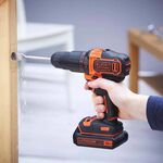 Набір з двох інструментів BLACK+DECKER BCK21S1S, фото , зображення 3 | SNABZHENIE.com.ua