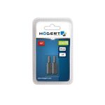 Набір біт HEX 3 25мм, сталь S2 2шт. HOEGERT HT1S343, фото , зображення 2 | SNABZHENIE.com.ua