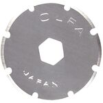 Роликовое лезвие 18мм OLFA PRB18-2 перфорационное из нержавеющей стали (OF-PRB18-2), фото , изображение 3 | SNABZHENIE.com.ua