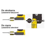 Скребок-нож OLFA BTC-1/DX для резки кожи, пластмассы, резины ОF-BTC-1/DX, фото , зображення 3 | SNABZHENIE.com.ua