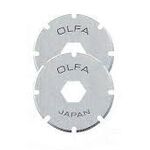 Роликовое лезвие 18мм OLFA PRB18-2 перфорационное из нержавеющей стали (OF-PRB18-2), фото  | SNABZHENIE.com.ua