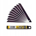 Сегментные лезвия 9мм OLFA ASBB-10 ExcelBlack 10шт (OF-ASBB-10), фото  | SNABZHENIE.com.ua