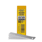 Сегментные лезвия 9 мм OLFA AB-50S нержавеющая сталь 50 шт (OF-AB-50S), фото  | SNABZHENIE.com.ua