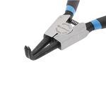 Кліщі для зовнішніх стопорних кілець, зігнуті, 180мм HOEGERT HT1P144, фото , зображення 2 | SNABZHENIE.com.ua